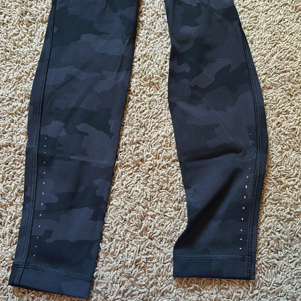 Lululemon Swift Speed Dark Camouflage Leggings - Picture 2 of 9
